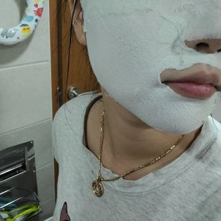 아이디플라코스메틱 페이스핏 플라스터 마스크 _ 리뉴얼 — 4.5점을 준 리뷰어가 2021년 5월 올린 사용 사진