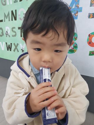 키즈텐플러스 연세 키즈텐 플러스 1개월 — 5점을 준 리뷰어가 2021년 3월 올린 사용 사진