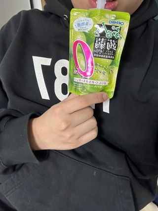 ORIHIRO 오리히로 곤약젤리 제로칼로리 130g 4종 4팩(맛별로 1팩씩) — 5점을 준 리뷰어가 2023년 1월 올린 사용 사진