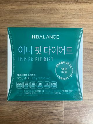 하나마이 이너핏 다이어트 30g x 14포 올인원 체중조절용 쉐이크 / 프락토올리고당+스피루리나 함유 피부탄력 까지~ — 4.5점을 준 리뷰어가 2023년 3월 올린 사용 사진