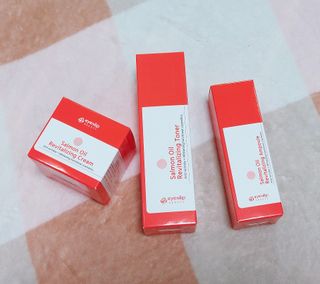 아이앤립 / EYENLIP 아이앤립 연어오일 리바이탈라이징 토너+앰플+크림 3종 세트 — 5점을 준 리뷰어가 2021년 5월 올린 사용 사진