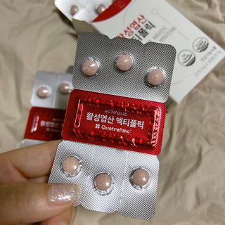 [리노브] 4세대 활성엽산 액티폴릭 270mg x 30정 — 5점을 준 리뷰어가 2022년 8월 올린 사용 사진