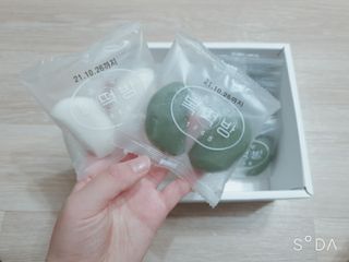 종로복떡방 레트로 3총사 바람떡 세트 — 5점을 준 리뷰어가 2021년 5월 올린 사용 사진