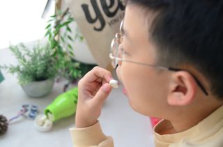 앙팡 멀티비타민미네랄 1200mg x 60정 — 5점을 준 리뷰어가 2022년 10월 올린 사용 사진