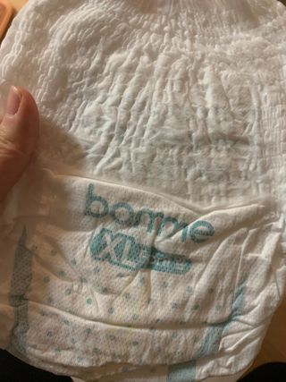 오브맘 밤 프리미엄 아기 기저귀 팬티형 밴드형 — 5점을 준 리뷰어가 2021년 1월 올린 사용 사진