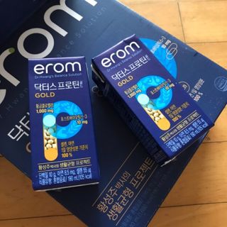 이롬 erom 닥터스 프로틴 골드 — 4점을 준 리뷰어가 2021년 4월 올린 사용 사진