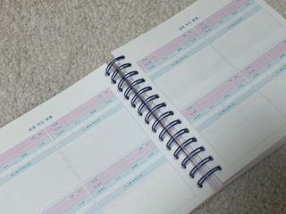 리훈 리뉴얼 오늘쓰임 가계부 용돈기입장 금전납출부 캐쉬북 만년 — 4점을 준 리뷰어가 2023년 3월 올린 사용 사진