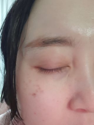 스킨큐어 산다화 순한 클렌징 동백 오일 200ml — 4.5점을 준 리뷰어가 2023년 4월 올린 사용 사진