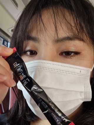 새롬바이오 리생 [미쾌변] 차전자피 식이섬유 건강기능식품 3팩 — 5점을 준 리뷰어가 2021년 6월 올린 사용 사진