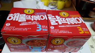 한성기업 무볼레 닭떡볶이+해물떡볶이 2종 세트 — 5점을 준 리뷰어가 2021년 10월 올린 사용 사진