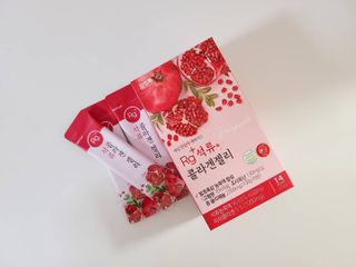 함초록 Rg+ 석류콜라겐젤리 — 5점을 준 리뷰어가 2021년 3월 올린 사용 사진