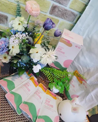 [경남제약헬스케어] 케어플러스 리셋 다이어트 청포도맛 100ml X 5포 (5일분) — 5점을 준 리뷰어가 2023년 3월 올린 사용 사진