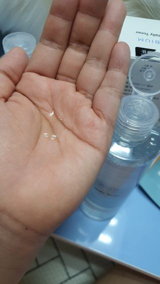 화이트리 비움 데일리 토너, 바하 0.5토너 세트 — 5점을 준 리뷰어가 2021년 2월 올린 사용 사진