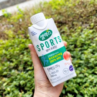 셀렉스스포츠 셀렉스 스포츠 웨이 프로틴 복숭아_ 330ml x 12팩 — 5점을 준 리뷰어가 2021년 3월 올린 사용 사진