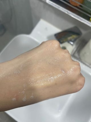 아이토리 시카 앰플 더블 클렌저 — 4점을 준 리뷰어가 2023년 1월 올린 사용 사진