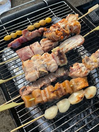 [다물꼬치] 모듬꼬치 10개 +데리야끼소스120g+매운고추소스120g — 5점을 준 리뷰어가 2021년 10월 올린 사용 사진