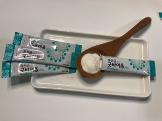 프리마인 유산균 국가지정연구소 선정, 살아있는 생유산균 200억 마리의 힘. 유산균n굿바이옴플러스 — 5점을 준 리뷰어가 2021년 12월 올린 사용 사진