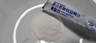 서울약사신협_포스트바이오틱스패밀리_5g x 100포 — 5점을 준 리뷰어가 2021년 5월 올린 사용 사진