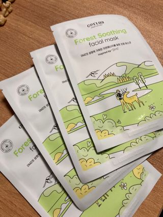 세뚜아(Cettua) 나우[세뚜아] 포레스트 수딩 마스크 Cettual Forest  Soothing Mask 4매 — 5점을 준 리뷰어가 2024년 3월 올린 사용 사진