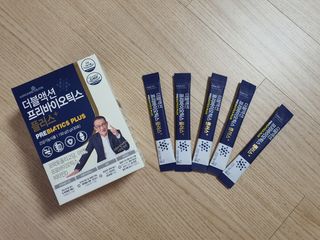 메이준뉴트리 더블액션 프리바이오틱스 플러스+ — 5점을 준 리뷰어가 2021년 6월 올린 사용 사진
