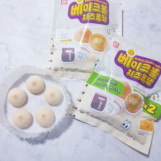 한성기업 베이크볼 치즈몽땅 300g x 2봉 — 5점을 준 리뷰어가 2021년 9월 올린 사용 사진