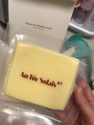앙투어솔레 아일랜드 구워먹는 치즈 100 자연 치즈 와인안주 300g(100g x 3팩) — 5점을 준 리뷰어가 2022년 8월 올린 사용 사진