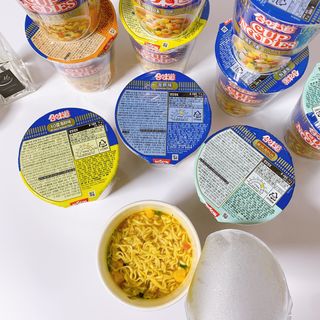 NISSIN 닛신 컵누들  4종 - 씨푸드오리지날, 씨푸드 스파이시, 씨푸드 커리, 씨푸드 XO소스 — 5점을 준 리뷰어가 2022년 12월 올린 사용 사진