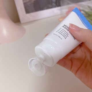 더마포레스트 모이스처라이징 아쿠아크림 / 수분크림 히알루론산 펩타이드 보습 미백 주름개선 — 5점을 준 리뷰어가 2021년 7월 올린 사용 사진