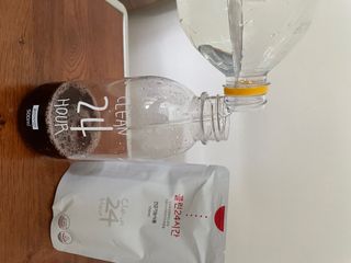 클린24시간 1BOX(5포) + 전용보틀(500ml) — 5점을 준 리뷰어가 2023년 4월 올린 사용 사진