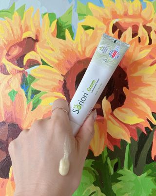 건선/아토/습진/민감성 피부 천연보습진정크림 소리온 크림 & 센시티브 크림 50g — 5점을 준 리뷰어가 2022년 1월 올린 사용 사진