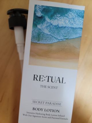 레츄얼 더 센트 바디로션 시크릿 파라다이스(500ml) — 4점을 준 리뷰어가 2022년 6월 올린 사용 사진