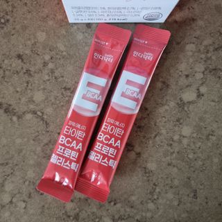[인디닥터] 타이탄 BCAA 프로틴 젤리스틱 — 4.5점을 준 리뷰어가 2022년 5월 올린 사용 사진