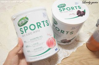 셀렉스스포츠 셀렉스 스포츠 웨이 프로틴 파우더 2종 + 텀블러 세트 — 5점을 준 리뷰어가 2021년 6월 올린 사용 사진
