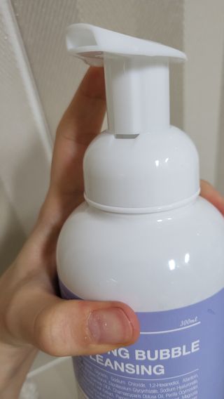 약손명가코스메틱 에오스보떼 브라이트닝 버블 폼 클렌징 300ml — 5점을 준 리뷰어가 2021년 12월 올린 사용 사진