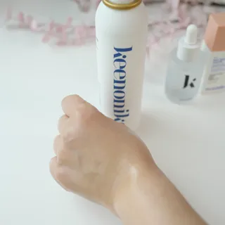 키노닉스 3종 세트 [펀더멘탈앰플 + 로지톤업선밀크 + 블루밍세럼인미스트] — 5점을 준 리뷰어가 2022년 3월 올린 사용 사진
