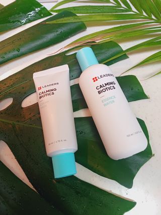 리더스코스메틱 리더스 카밍 바이오틱스 #1등 진정 기획세트 [에센스 워터150ml + 크림 마스크80ml] — 5점을 준 리뷰어가 2022년 9월 올린 사용 사진