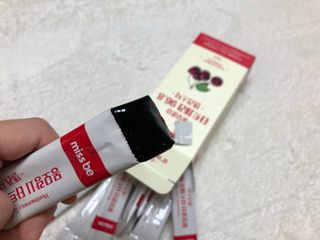 미스비 몽모랑시 타트체리 96.8 젤리스틱 — 5점을 준 리뷰어가 2021년 2월 올린 사용 사진