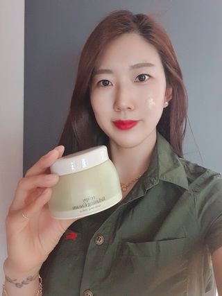 카오리온코스메틱스 사카로미세스와 시카의 만남        릴리피 릴렉싱 크림 진정한 탄력을 경험해보세요 — 5점을 준 리뷰어가 2021년 6월 올린 사용 사진