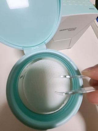닥터에프파이브 데일리 리프레쉬 필링 토닝 패드 60매 — 5점을 준 리뷰어가 2022년 7월 올린 사용 사진