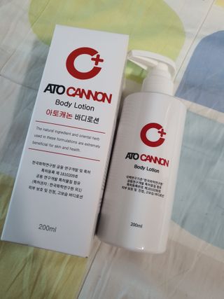 아토캐논(ATO CANNON) 아토캐논 고보습 바디로션 200ml — 5점을 준 리뷰어가 2023년 1월 올린 사용 사진