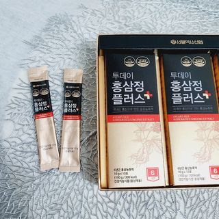 서울약사신협_투데이홍삼정플러스스틱_10g x 30포 — 5점을 준 리뷰어가 2021년 1월 올린 사용 사진