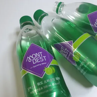 몽베스트 Montbest with Sparkling water Lime20병 — 5점을 준 리뷰어가 2022년 9월 올린 사용 사진