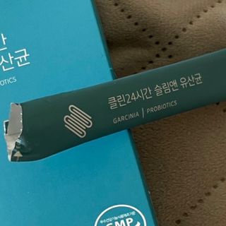 클린24시간 슬림앤유산균 1박스 (3.5g X 15포) — 5점을 준 리뷰어가 2022년 11월 올린 사용 사진