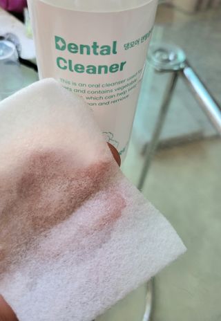 [댕모어 클리너 3종] 아이클리너 / 이어클리너 / 덴탈클리너 3종 세트 (120ml) — 4.5점을 준 리뷰어가 2023년 9월 올린 사용 사진