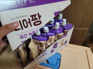 [몸엔용] 우리 아이 건강간식, 달콤한 녹용곤약젤리 디어팡 4종 — 5점을 준 리뷰어가 2021년 8월 올린 사용 사진