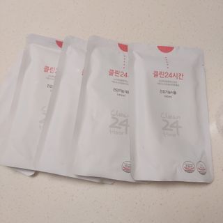클린24시간 1BOX(5포) + 전용보틀(500ml) — 4점을 준 리뷰어가 2022년 7월 올린 사용 사진