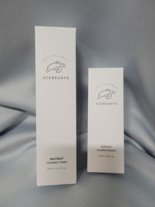 [라이브캠페인] 씨널스 에센스 선/톤업 선, 토너/에센스 세트 — 3점을 준 리뷰어가 2022년 2월 올린 사용 사진