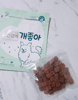 My Pet Care 천연단백질 눈건강에 개좋아 — 5점을 준 리뷰어가 2021년 1월 올린 사용 사진