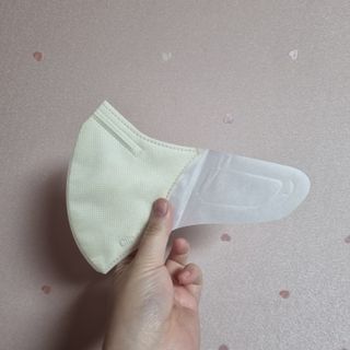 끌린에르 스포츠 귀편한 새부리형 마스크 — 5점을 준 리뷰어가 2022년 2월 올린 사용 사진