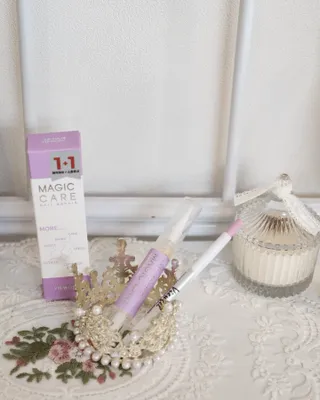 1+2 뷰젤 매직케어 손톱영양제+스톤푸셔+코인타올 셀프 네일케어 — 5점을 준 리뷰어가 2022년 10월 올린 사용 사진